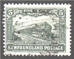 Newfoundland Scott 167 Used F (P13.8)